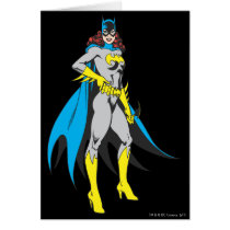 Batgirl Poses Greeting Card