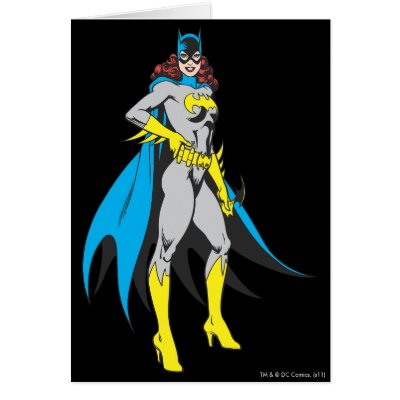 Batgirl Poses cards