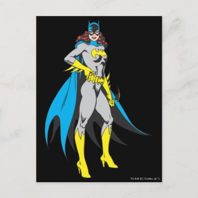 Batgirl Poses postcards