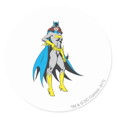 Batgirl Poses stickers