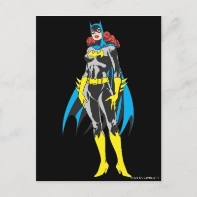 Batgirl Stands postcards