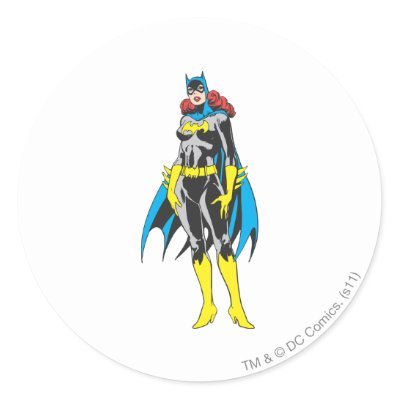 Batgirl Stands stickers