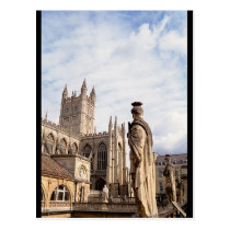 Bath Abbey postcards