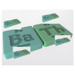 Bath as Ba Barium and Th Thorium Customized Letterhead