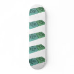 Bath as Ba Barium and Th Thorium Skate Deck