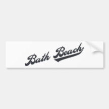 Bath Beach Bumper Stickers