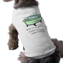 Bath Dog T-Shirt pet clothing