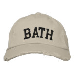 Bath Embroidered Hat