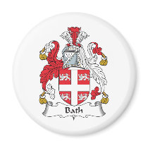 Bath Family Crest magnets by coatsofarms Bath Family Crest magnets