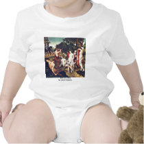 Bath Of Diana By Clouet François Bodysuit