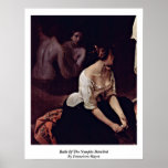 Bath Of The Nymphs Detailed By Francesco Hayez Posters