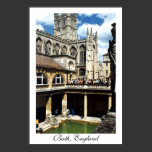 Bath on River Avon, travel poster posters