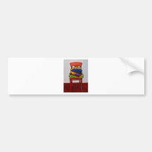 Bath Room Chair Bumper Stickers