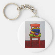 Bath Room Chair Key Chains