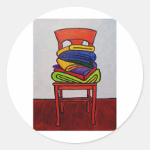 Bath Room Chair Sticker