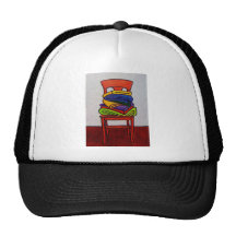 Bath Room Chair Trucker Hats
