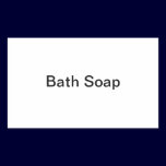 Bath Soap labels stickers