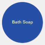 Bath Soap labels Sticker
