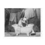 Bath time big fellow postcards