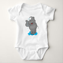 Bath Time Elephant t-shirts