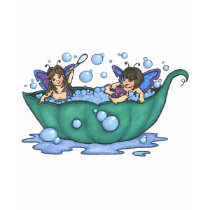 bath time fairies t-shirts