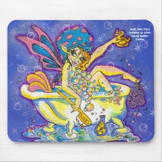 BATH TIME Fairy Mousepad mousepad