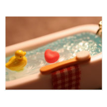 Bath Time Love Postcards