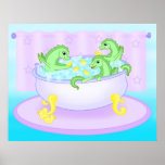 Bath time print