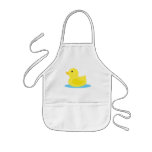 Bath Time Yellow Duck aprons