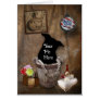 Bath Tub Wash Bucket Western Photography Backdrop Card