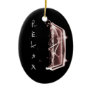 BATH TUB X-RAY VISION SKELETON - RED ORNAMENT