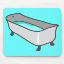 BATH TUBE mousepads by Sofia_Youshi BATH TUBE mousepads