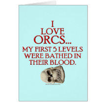 Bathed In Orc Blood Card