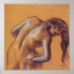 Bather Drying Herself Poster