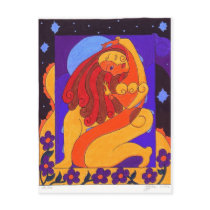 bather postcards