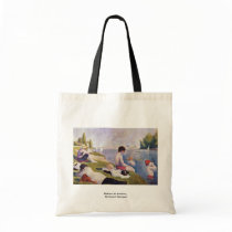Bathers At Asnieres,  By Seurat Georges Bags