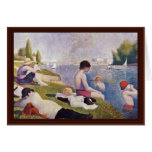 Bathers At Asnieres,  By Seurat Georges cards
