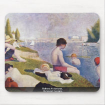 Bathers At Asnieres,  By Seurat Georges Mouse Pads