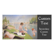 Bathers at Asnieres Photo Greeting Card