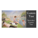 Bathers at Asnieres Photo Greeting Card