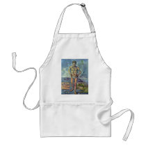Bathers By Paul Cézanne (Best Quality) Apron