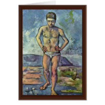 Bathers By Paul Cézanne (Best Quality) Greeting Cards