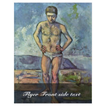 Bathers By Paul Cézanne (Best Quality) Custom Flyer