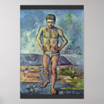 Bathers By Paul Cézanne (Best Quality) Posters