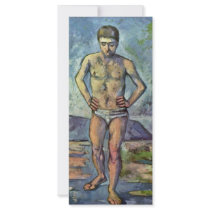 Bathers By Paul Cézanne (Best Quality) Personalized Rack Card