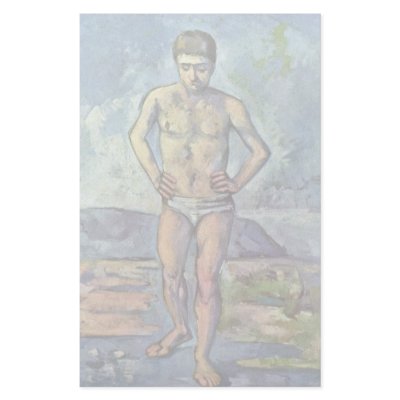 Bathers By Paul Cézanne (Best Quality) Stationery Paper by Artcollection