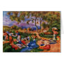 Bathers By Pierre-Auguste Renoir (Best Quality) Cards