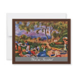Bathers By Pierre-Auguste Renoir (Best Quality) Custom Announcements