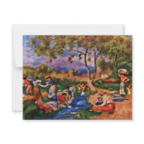 Bathers By Pierre-Auguste Renoir (Best Quality) Personalized Announcement