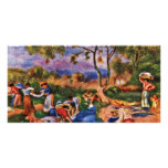 Bathers By Pierre-Auguste Renoir (Best Quality) Photo Greeting Card